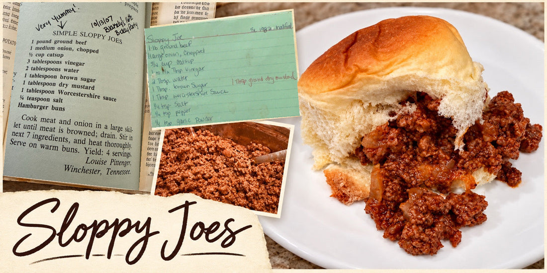 Sloppy Joes & Scrapbook Pages 🧡