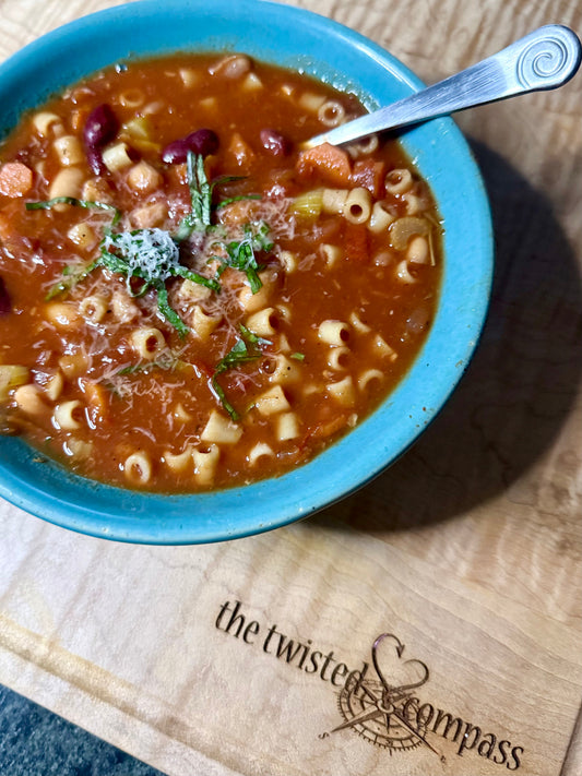 Peppery Pasta e Fagioli & a Sunday Exhale